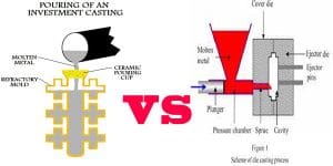 Which Method Best | 6 Different Investment Casting VS Die Casting